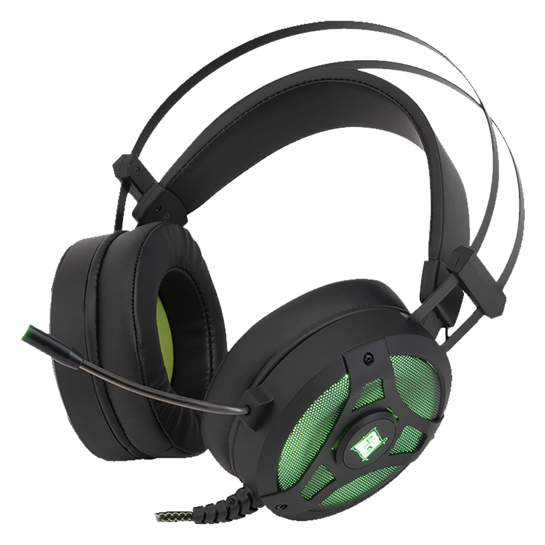 Gaming headphones with microphone